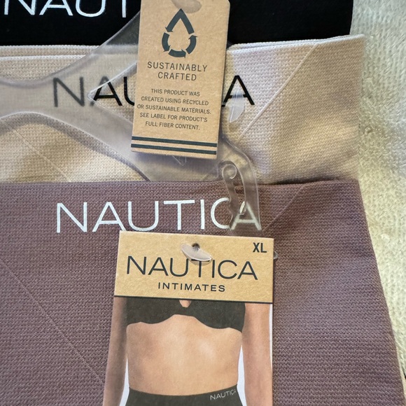 3 pair Nautica NWT & 2 pair Nautica ladies shaping shorts NWOT, all size XL - Picture 3 of 15